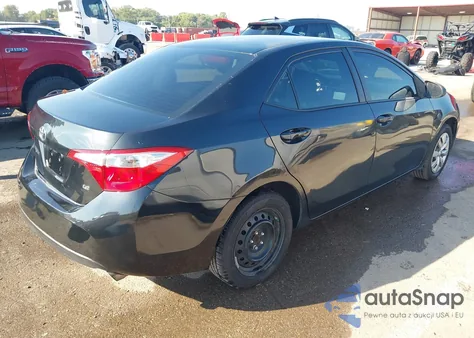 2015 Toyota Corolla Le из США, поврежденный, VIN 2T1BURHE1FC260391